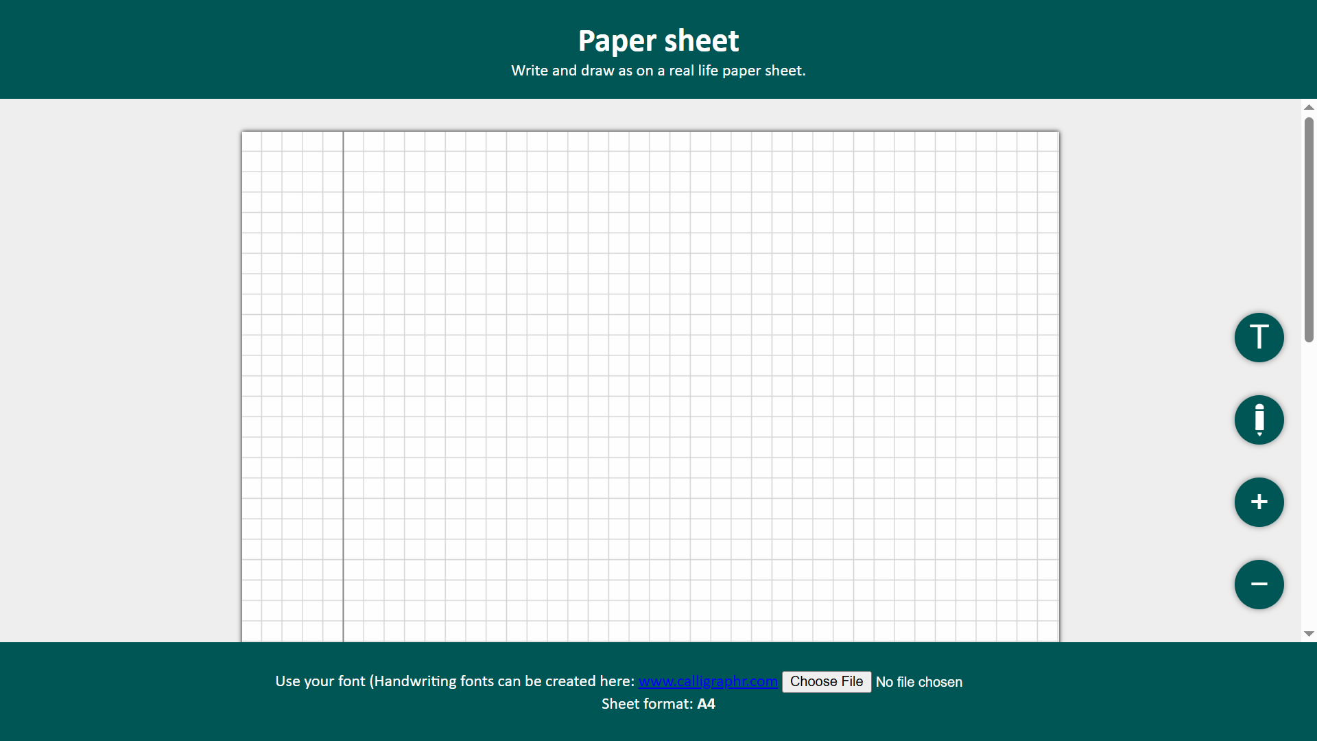 Paper Sheet Thumbnail